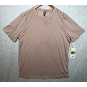 Vuori Current Tech Tee Short Sleeved T-Shirt Cashmere Pink V195 Men's Medium M